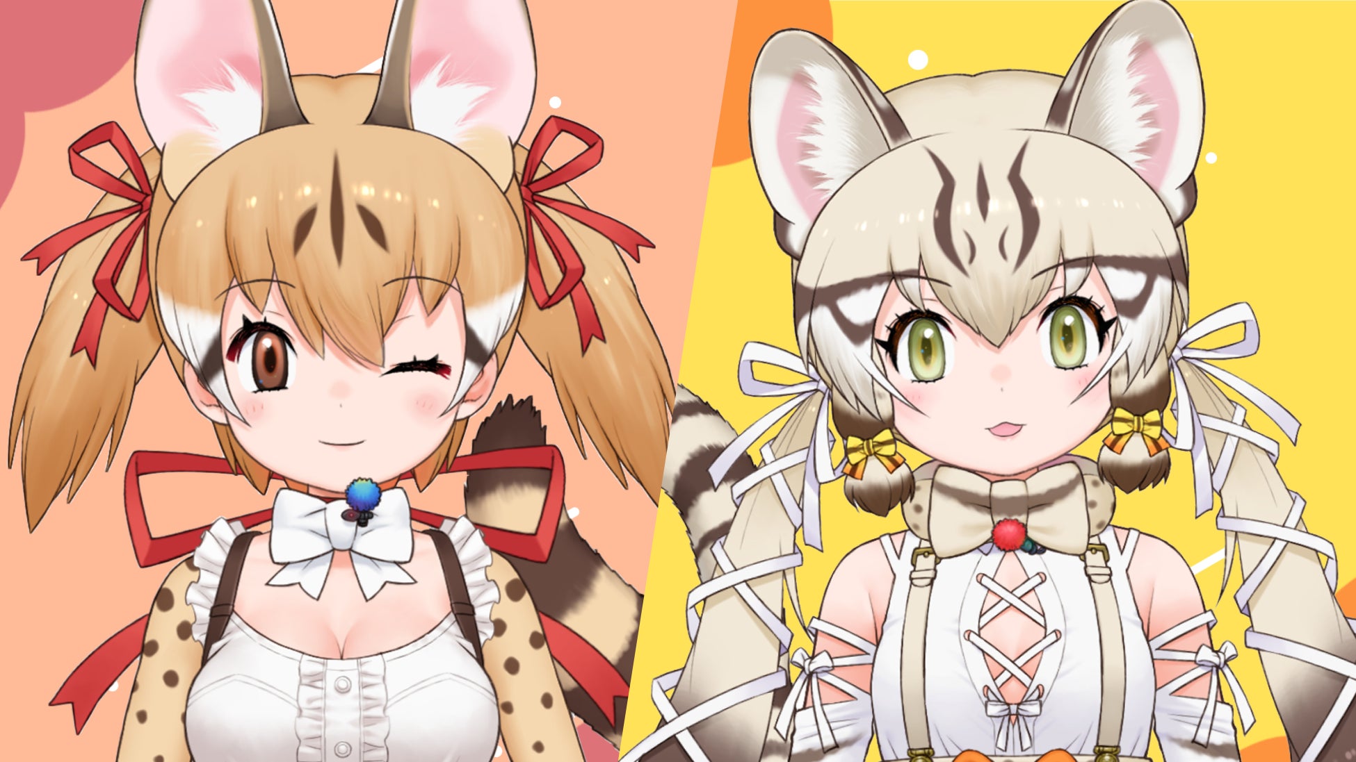 けものフレンズvぷろじぇくとから新しいvtuberが登場 ジェネットとジョフロイネコが仲間入り Age Global Networks株式会社のプレスリリース けものフレンズvぷろじぇくとから新しいvtuberが登場 ジェネットとジョフロイネコが仲間入り Age Global Networks株式会社のプレスリリース