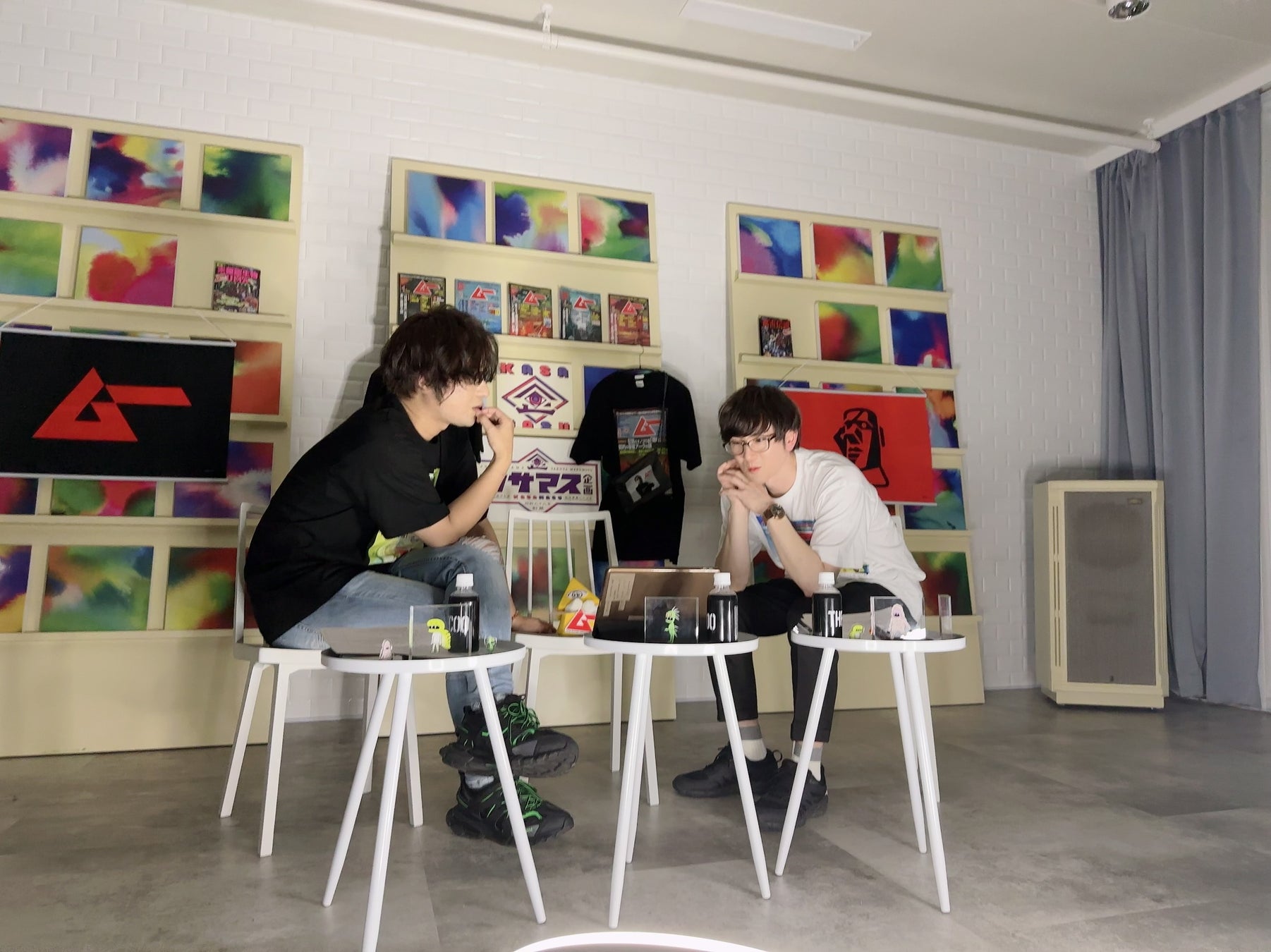 初回放送の様子