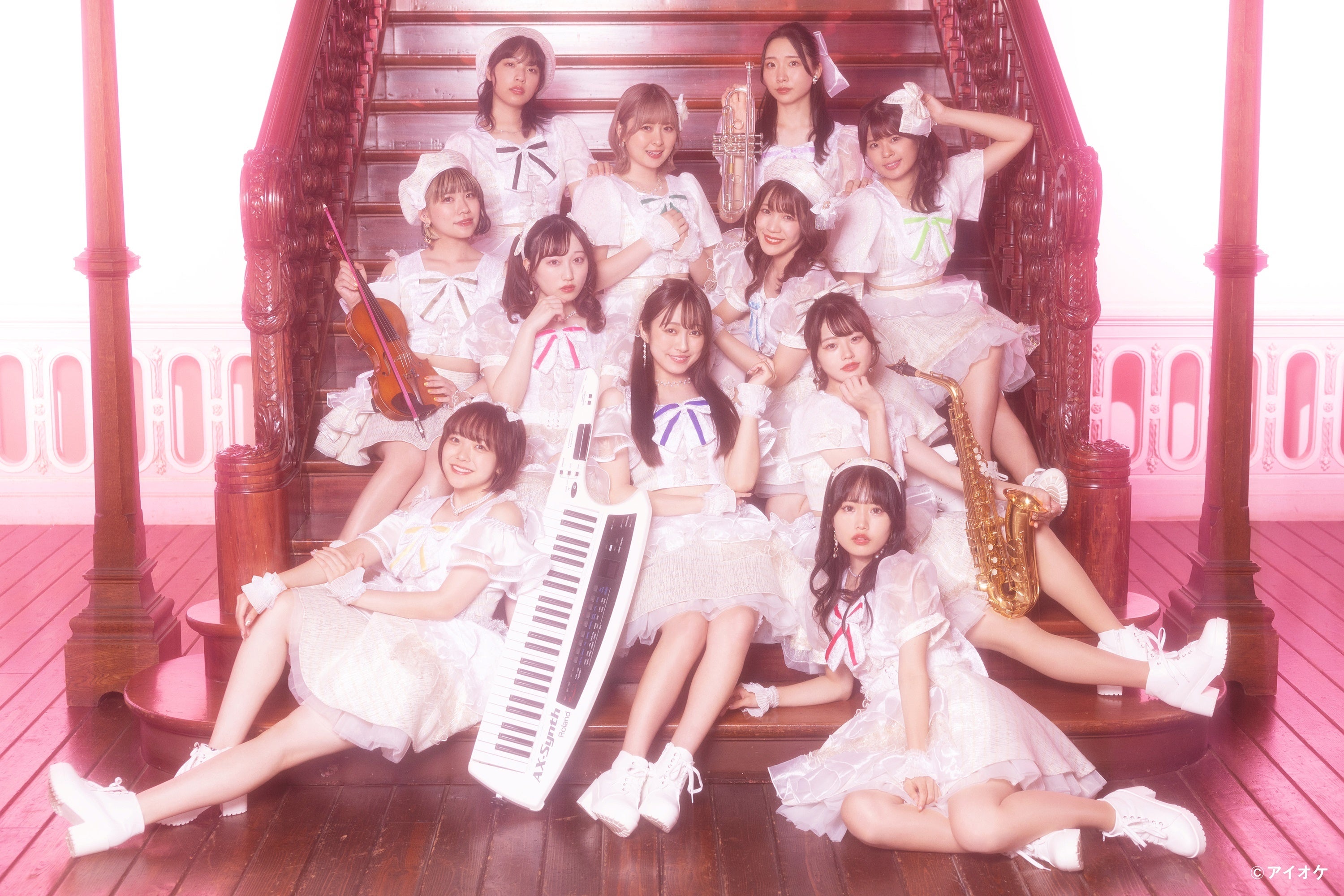 パワーアップしたアイドルオーケストラ〈アイオケ〉の新ビジュアル