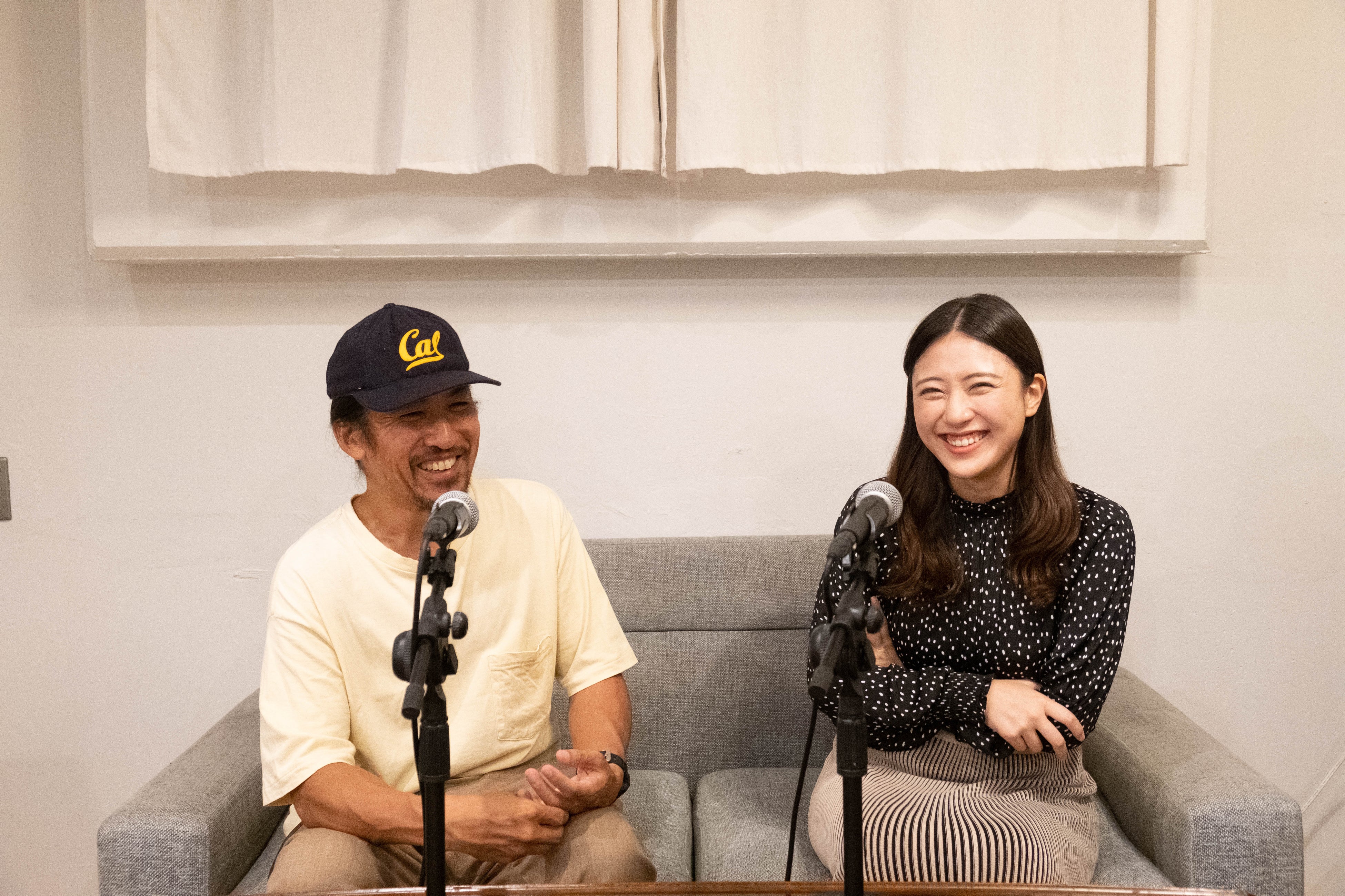 左：二村康太、右：池澤あやかさん