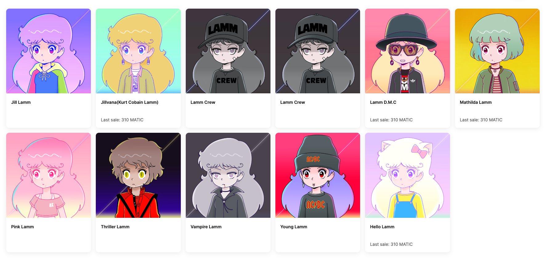 Lamm NFT（OpenSea）