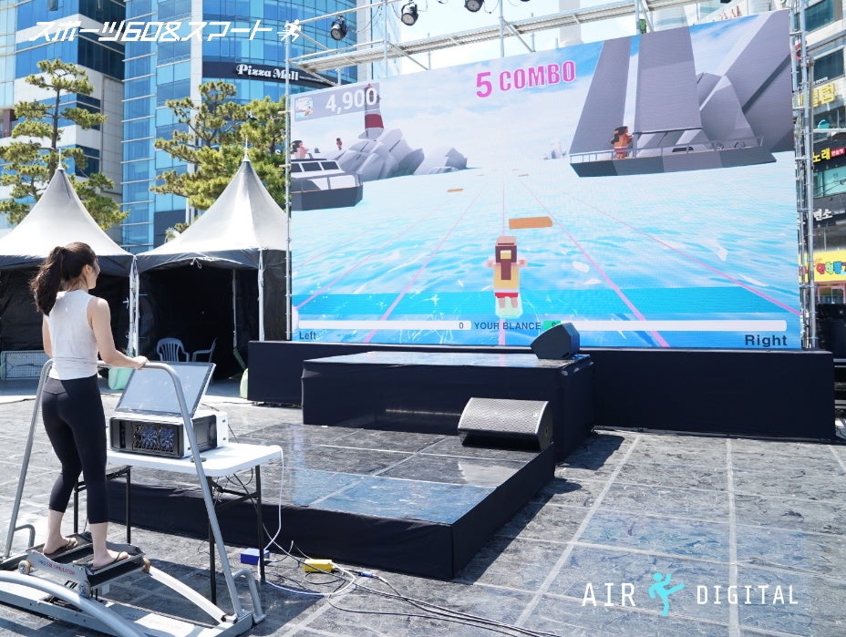 スポーツ60&スマート シミュレーター型スキーマシン「サウンドバディ」