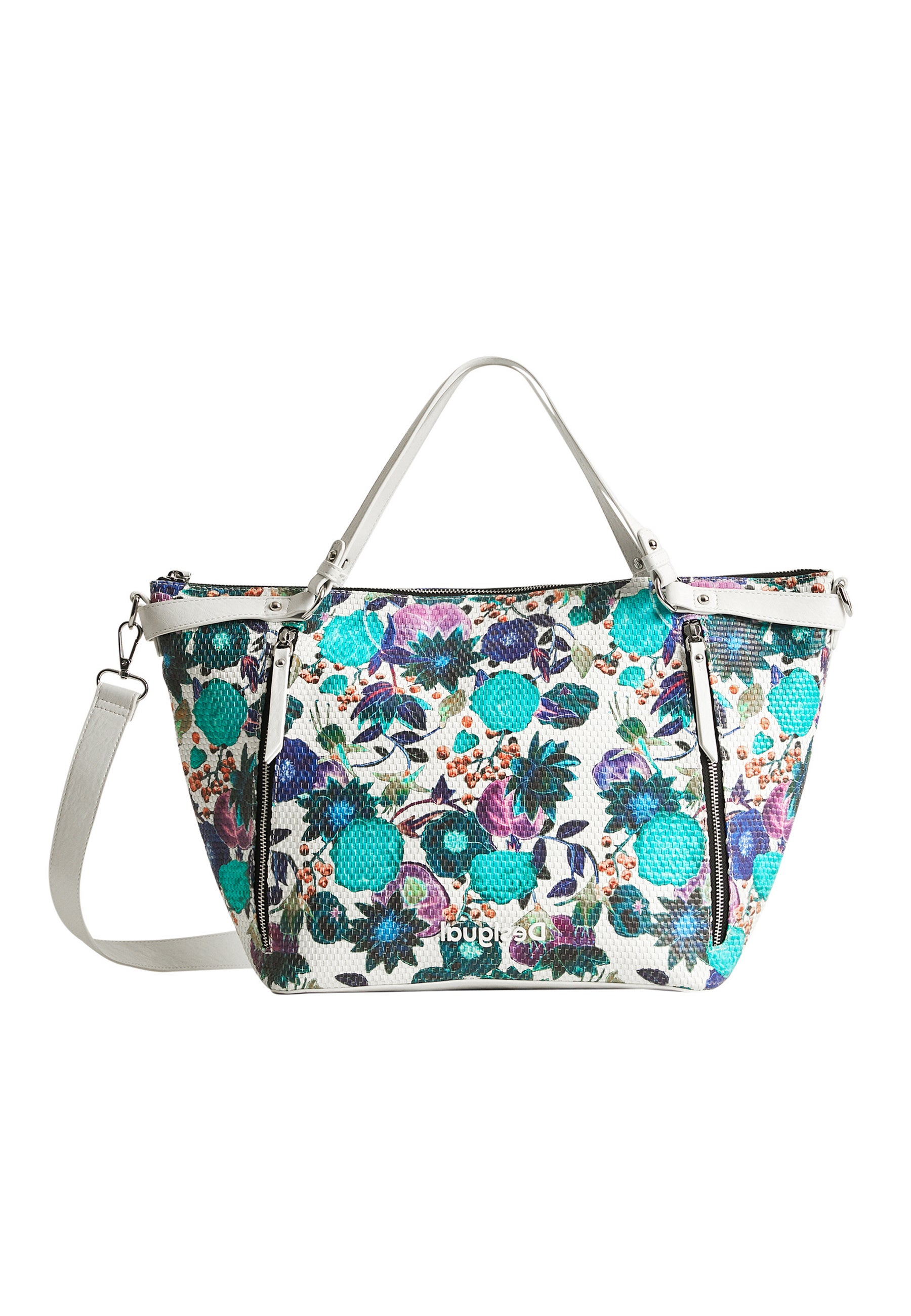 花柄 編み込みバッグ ¥15,900 (税込)