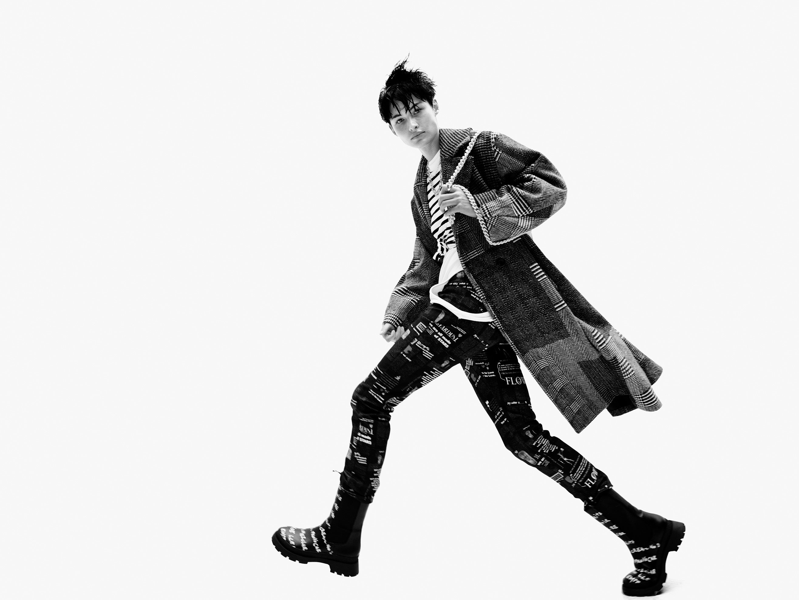 Photographer Mario Sorrenti  Stylist Elodie David  Talent Grace Elizabeth