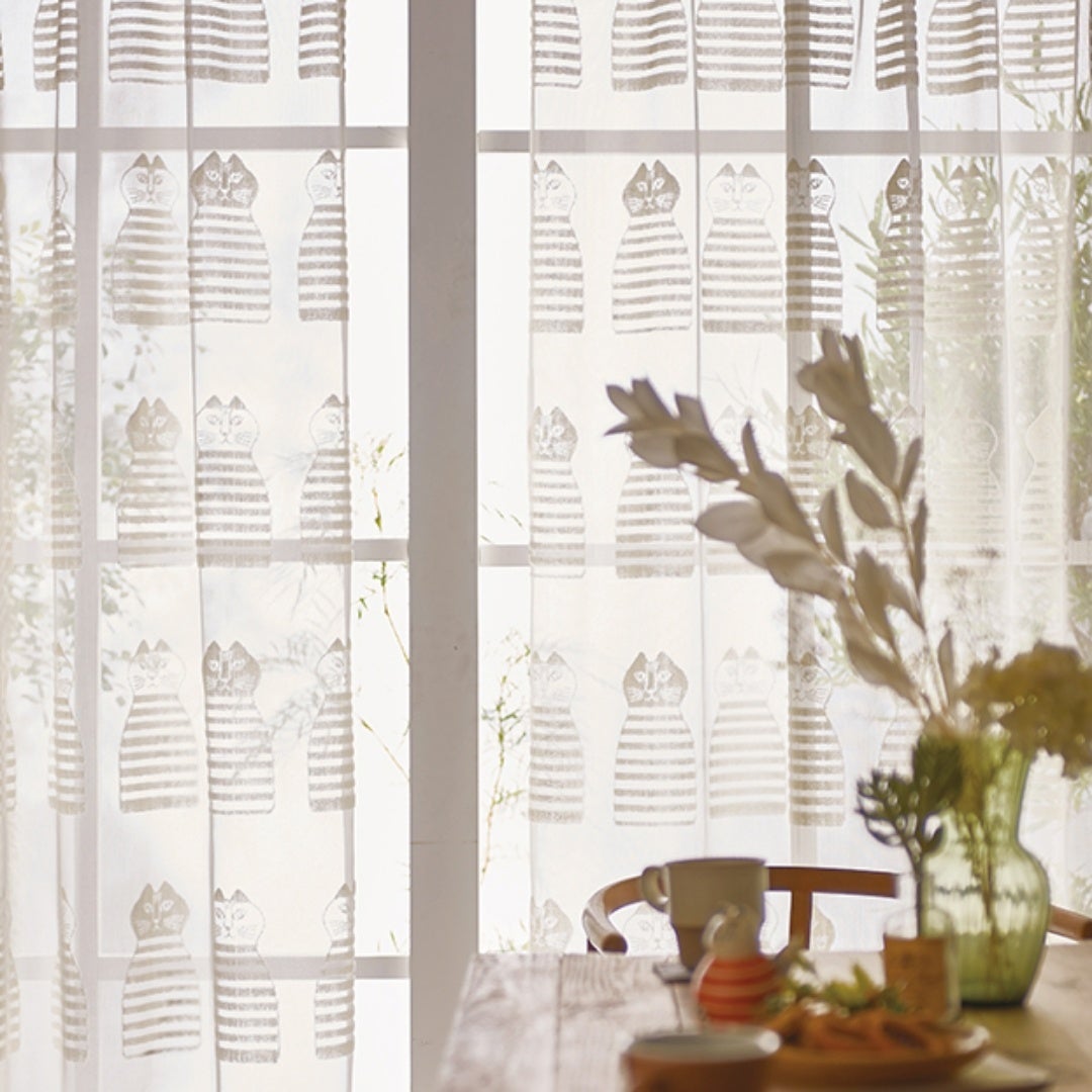 パイルレースカーテン（ミンミ）