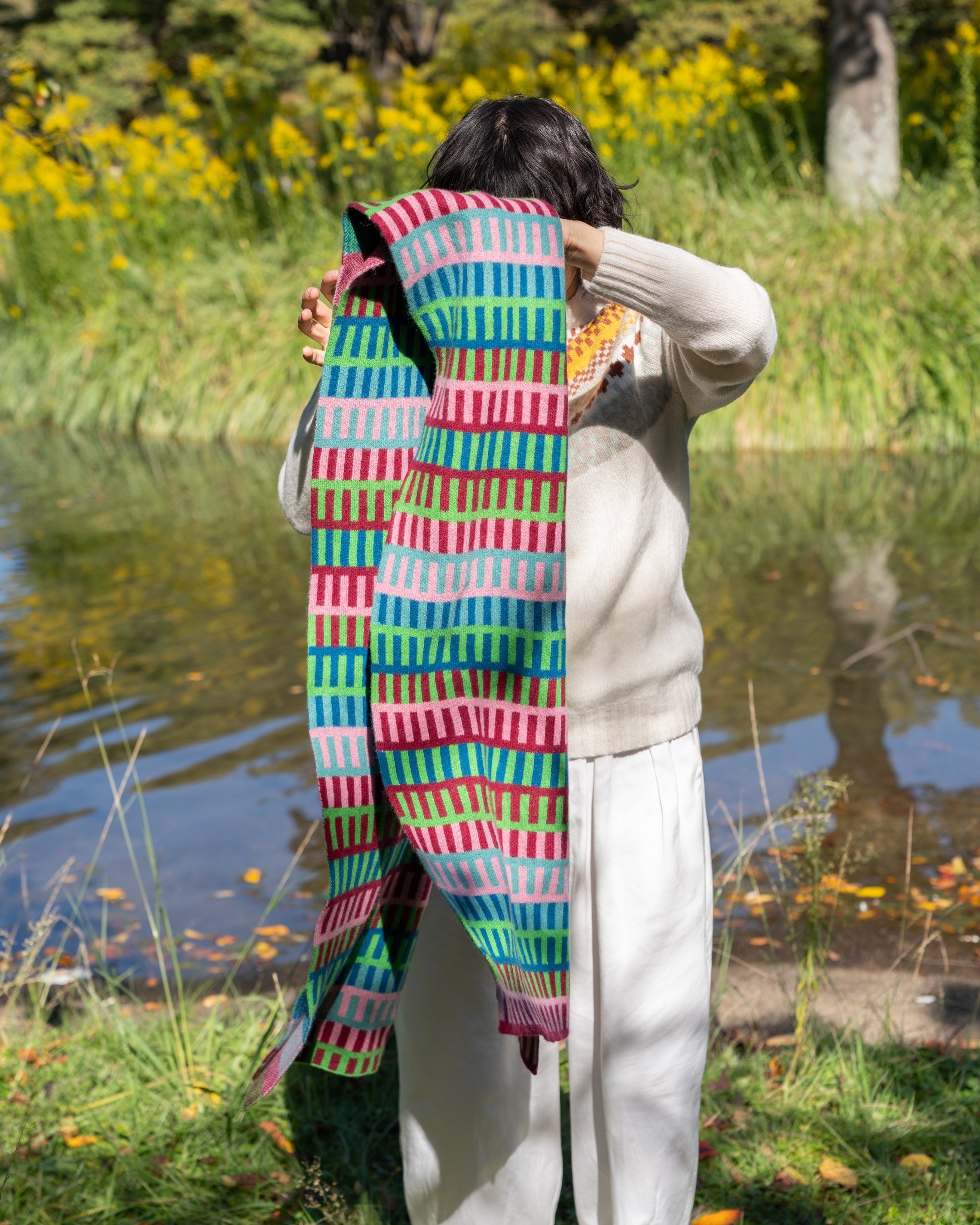 マフラー（Shiel・Claret）¥29,700 （税込）