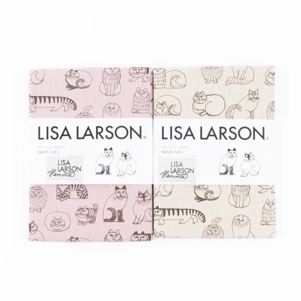 （左）ピンク（右）生成り