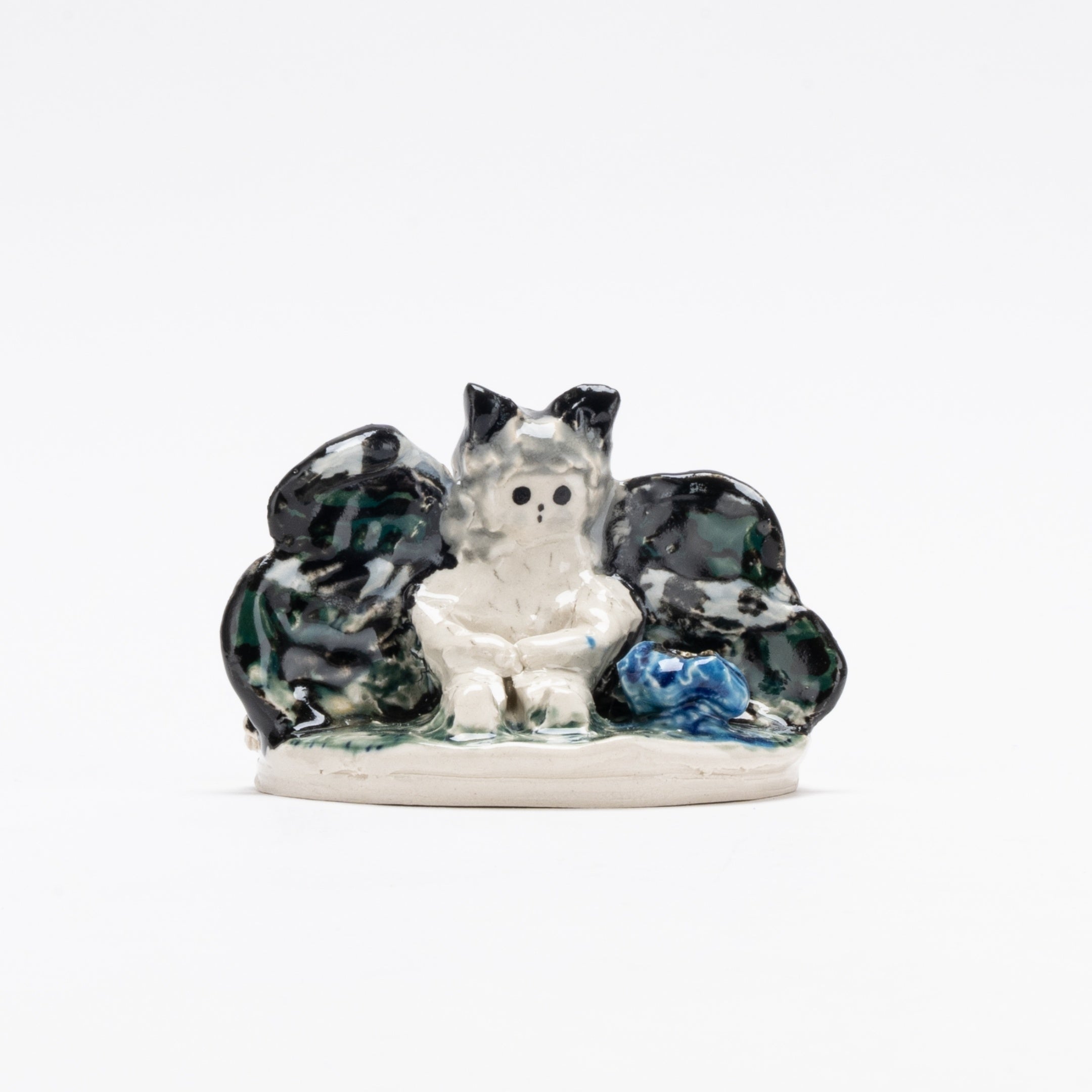 Kissa Jenni Tuominen イェンニ・トゥオミネン オブジェ　ねこ Jenni Tuominen イェンニ・トゥオミネン 陶器のオブジェ ( ネコ