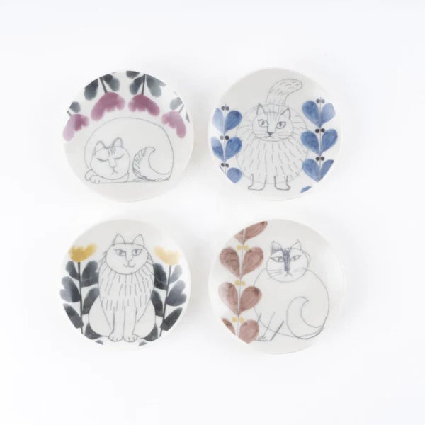 春の新商品】リサ・ラーソンの「スケッチねこたち」のお皿と 春の新商品】リサ・ラーソンの「スケッチねこたち」のお皿と