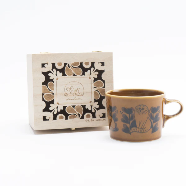 春の新商品】リサ・ラーソンの「スケッチねこたち」のお皿とマグカップ