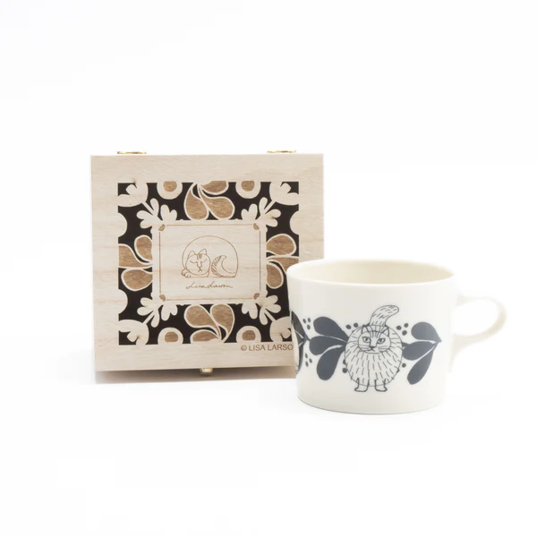 春の新商品】リサ・ラーソンの「スケッチねこたち」のお皿とマグカップ