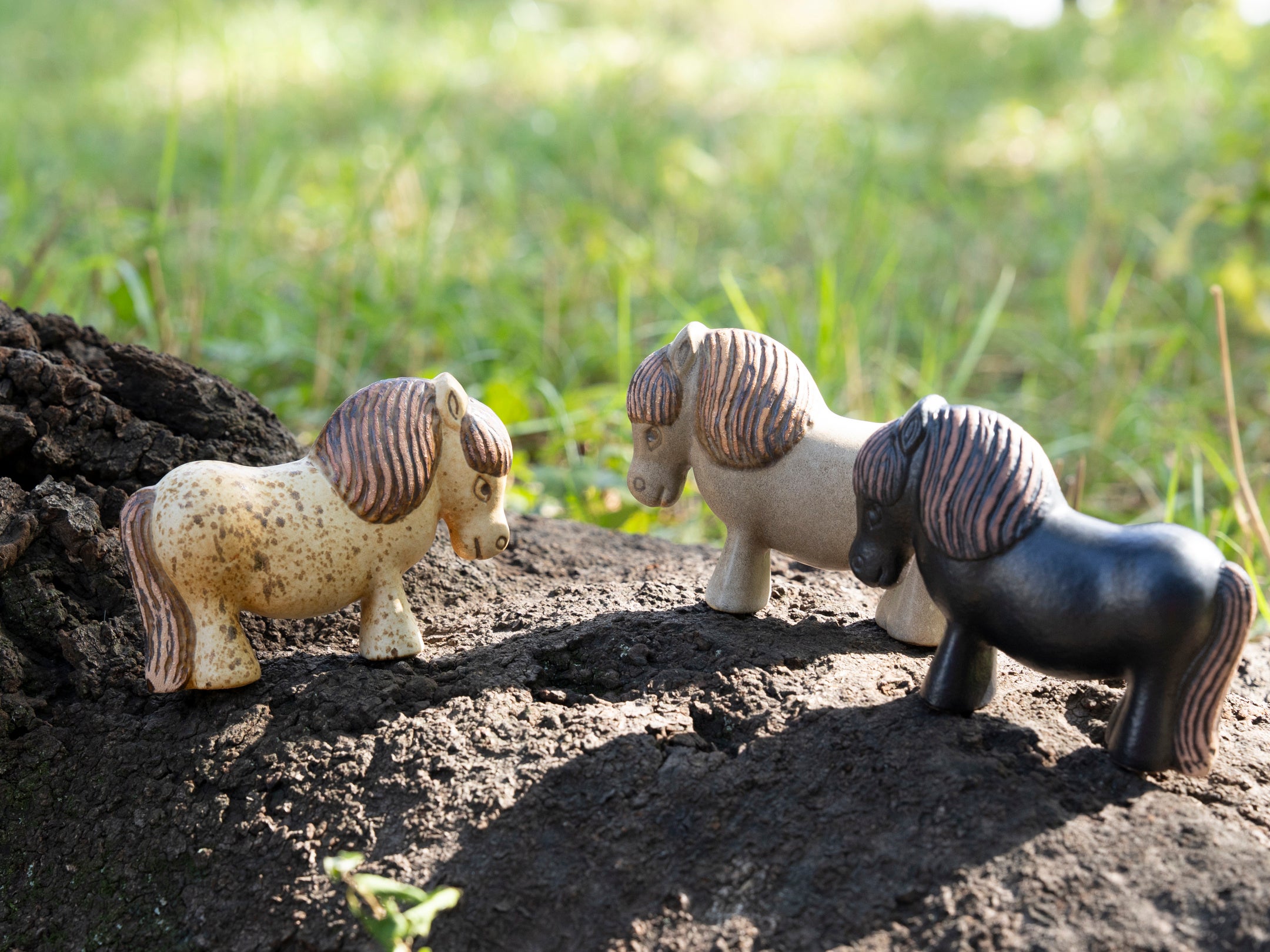 500個限定】リサ・ラーソンの特別なポニーの陶器。トンカチストア限定