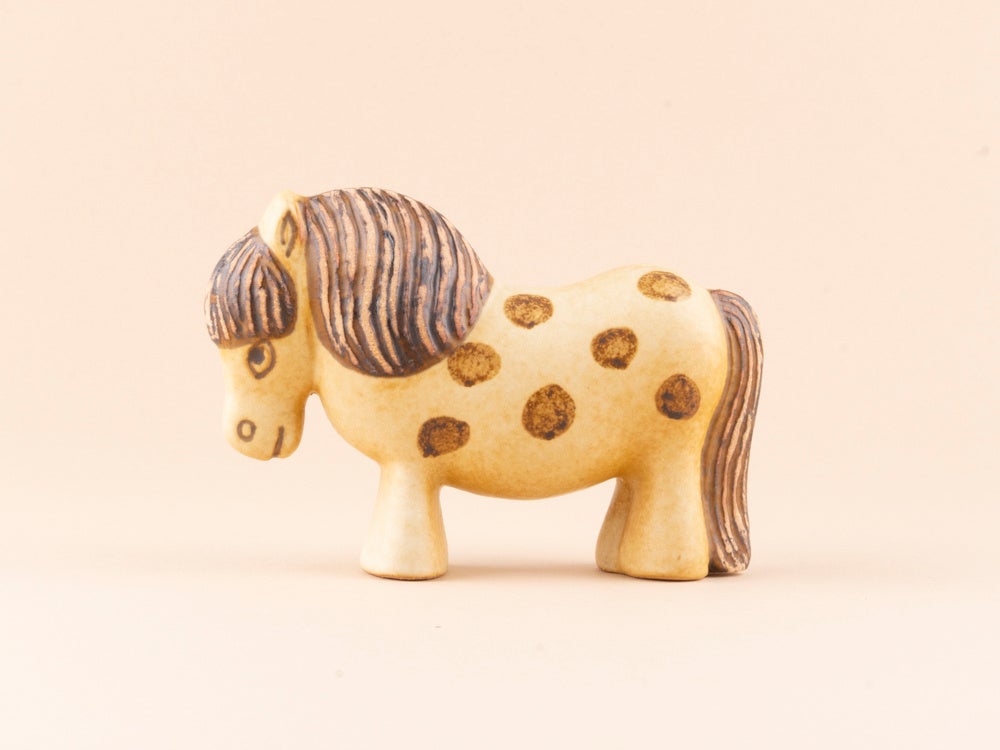 500個限定】リサ・ラーソンの特別なポニーの陶器。トンカチストア限定