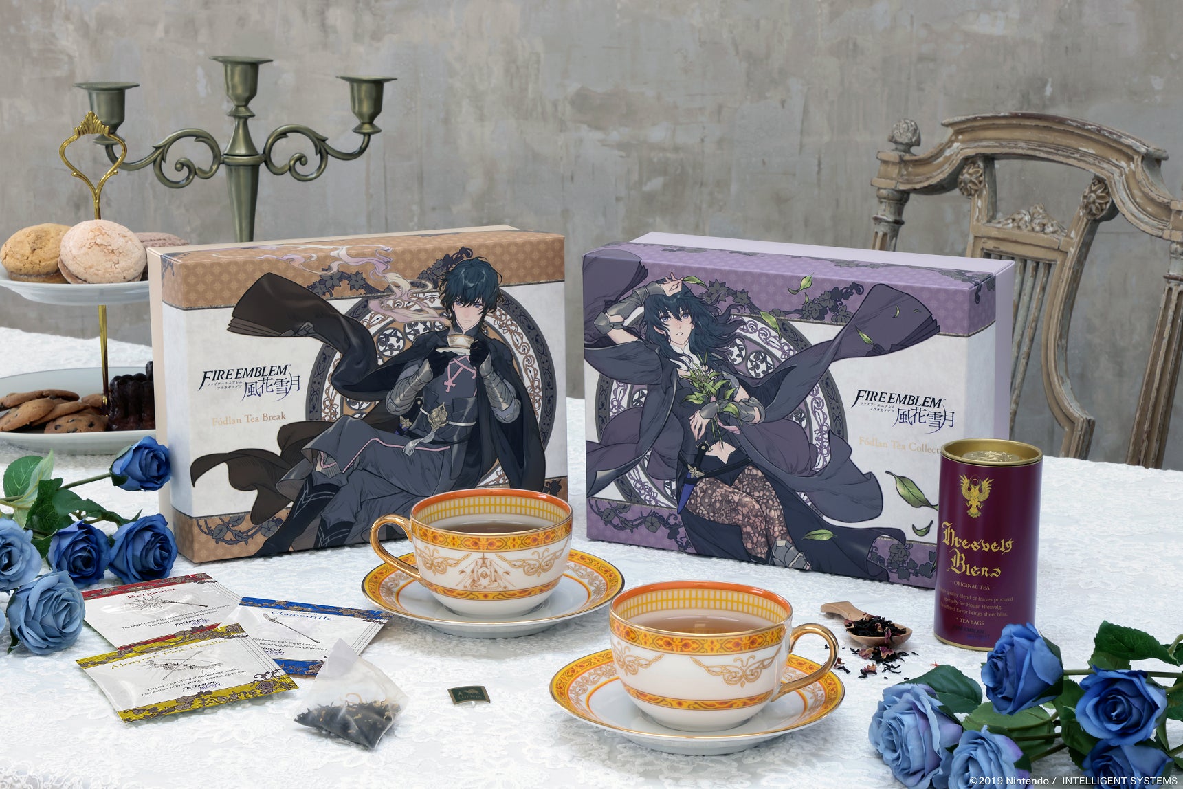 ファイアーエムブレム 風花雪月 Fódlan Tea Break」「ファイアー ファイアーエムブレム 風花雪月 Fódlan Tea Break」「ファイアー