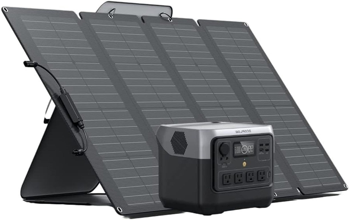 EcoFlow RIVER 2 Pro + 160Wソーラーパネル