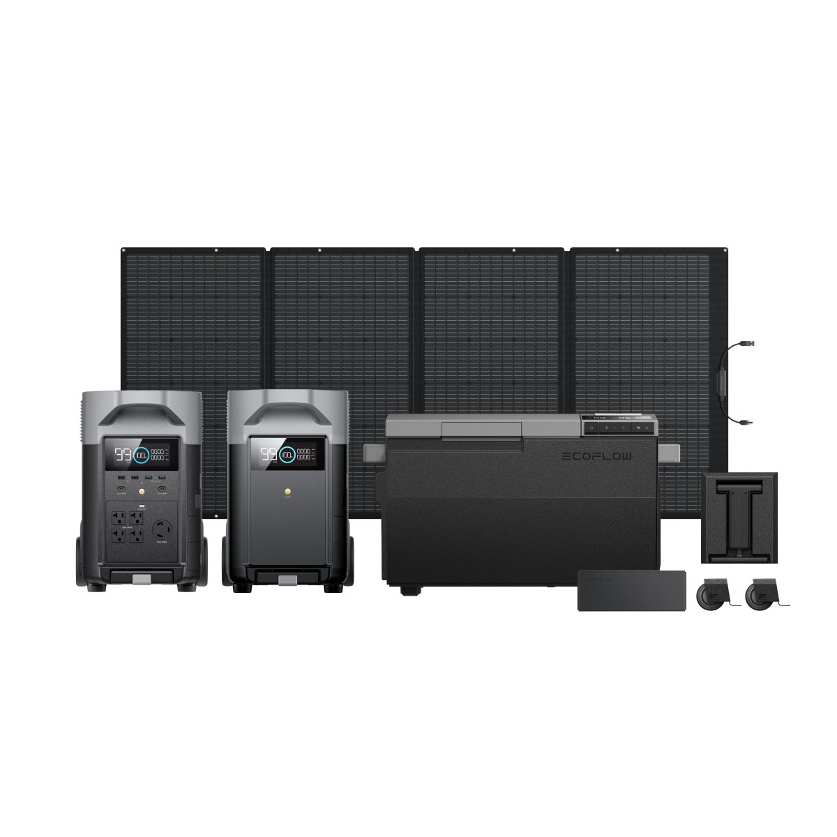 ECOFLOW ポータブル電源 1500W 新品未開封 ポータブル電源で、新春を暖かく過ごそう!72時間限定「EcoFlow