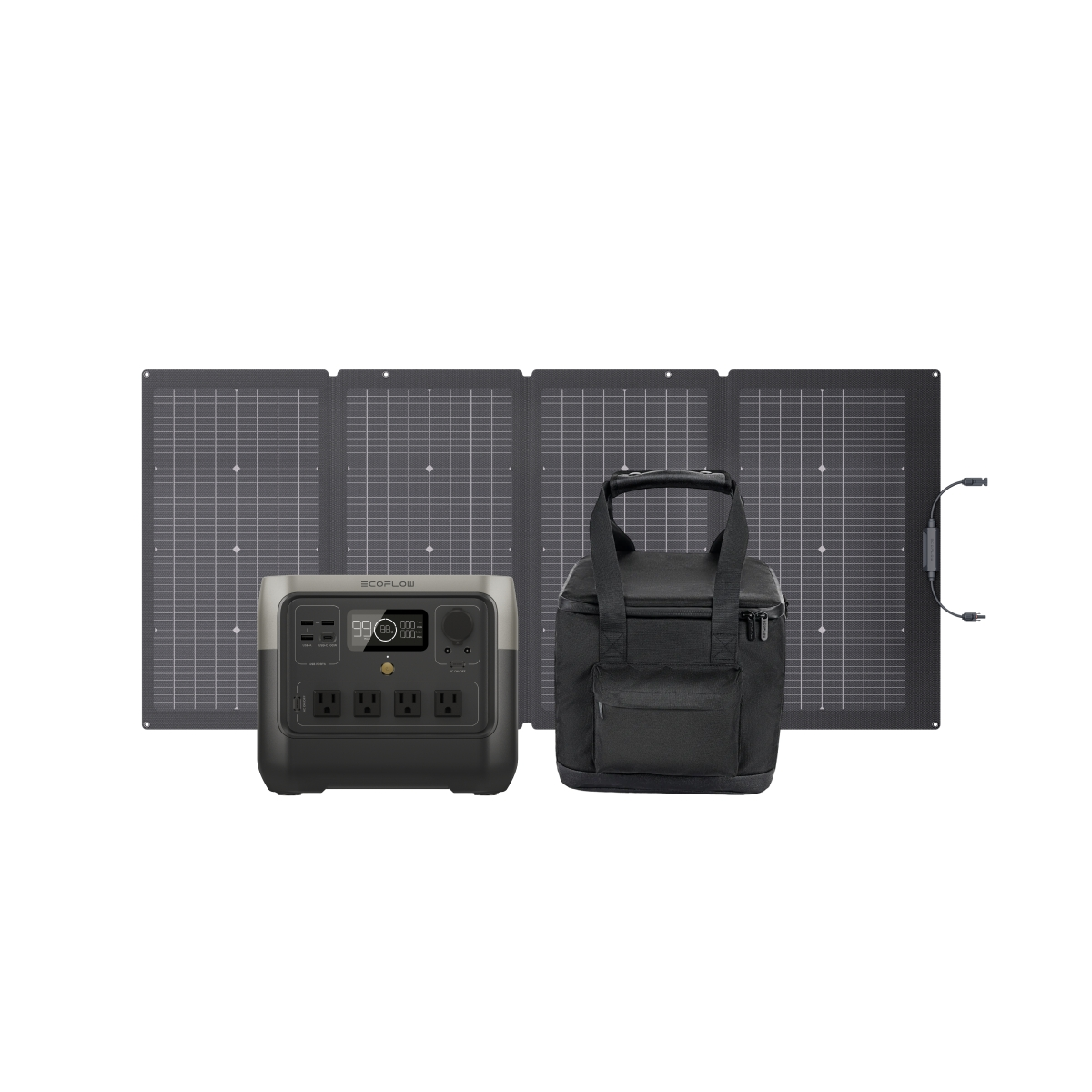 EcoFlow 2 ソーラーパネル、専用バッグセット　バラ売り可能 EcoFlow 2 ソーラーパネル、専用バッグセット バラ売り可能 楽天