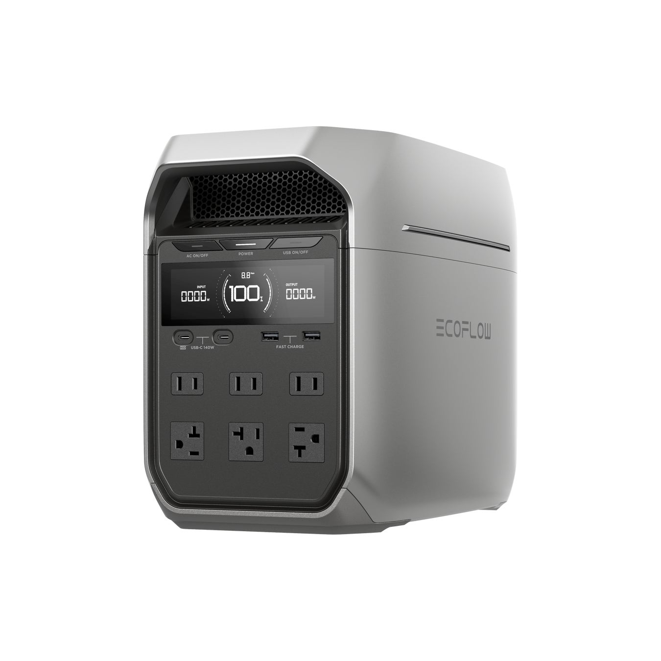 【新品】EcoFlow(エコフロー) ポータブル電源 デルタ3 1500W EcoFlowからこの秋新製品が登場業界最速*1充電・高コスト