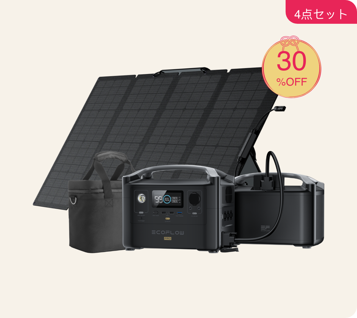 ECOFLOW - エコフロー　バッグ　400wソーラーバッグ エコフロー バッグ 400wソーラーバッグ