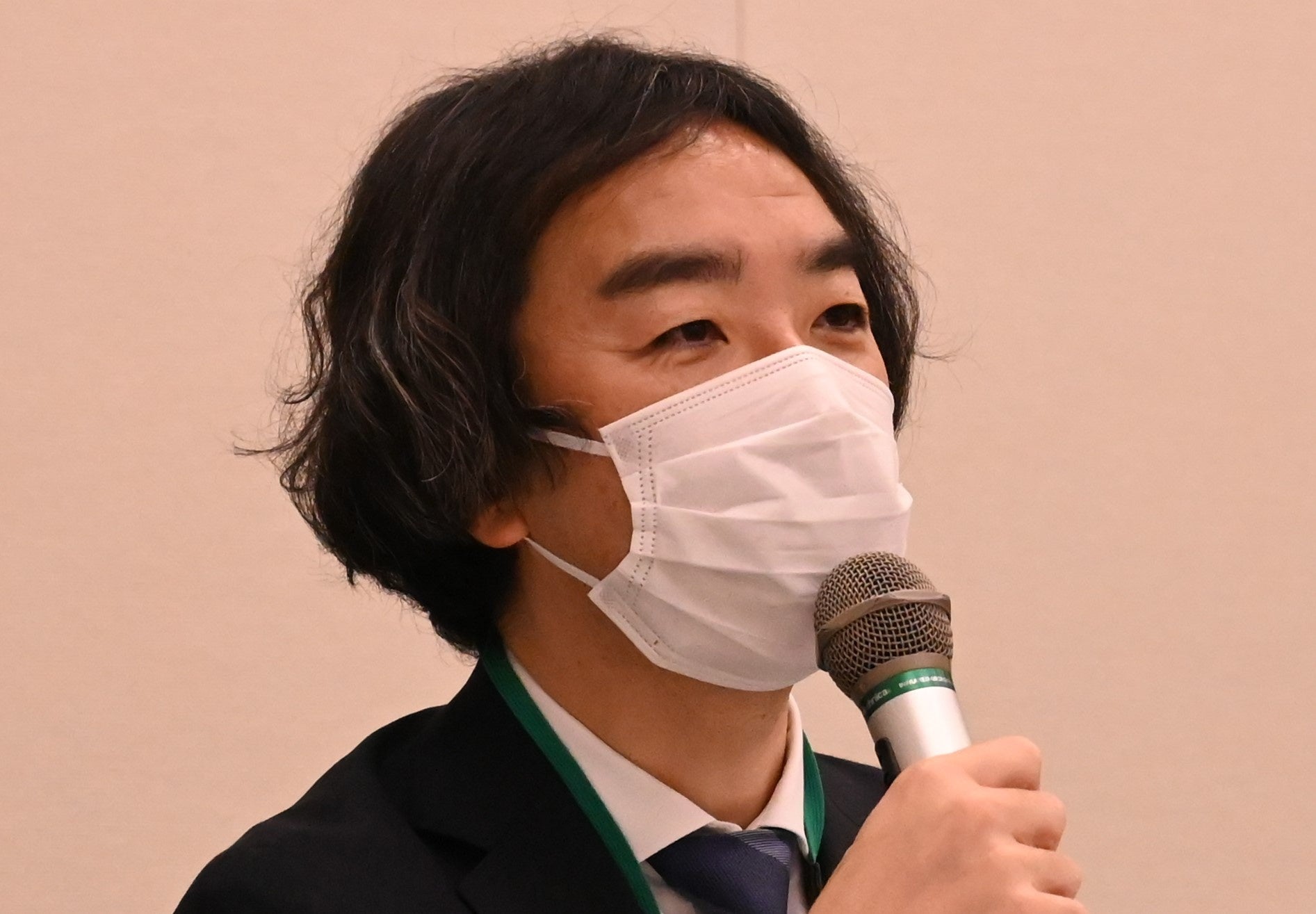 意見書提出後の記者説明会にて