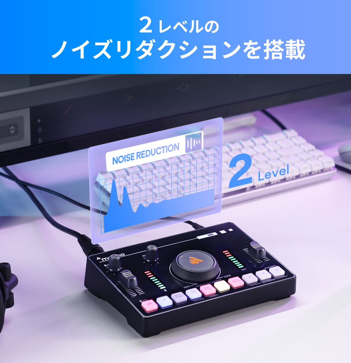maonoCASTER 配信ミキサー＆機材セット 楽天市場】maono caster 配信用ミキサー オーディオ