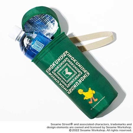 ［付録］紀ノ国屋×セサミストリート“ビッグバード”コラボレート ボックス型保冷・保温バッグ＋保冷・保温ボトルホルダー／『素敵なあの人』2022年6月号宝島チャンネル、セブンネットショッピング限定号（2） 1,390円（税込）