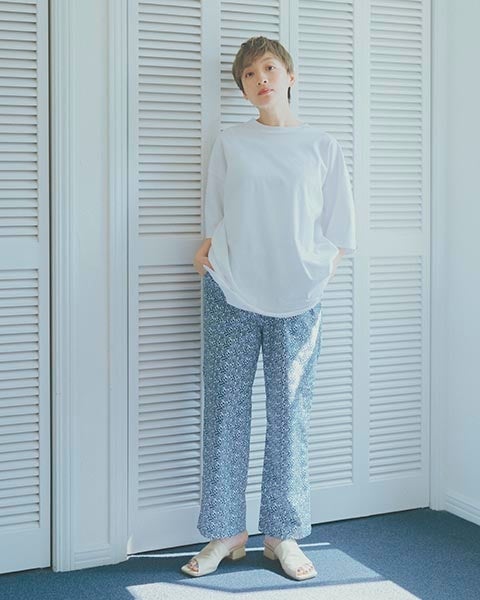 リンネル×kippisコラボシリーズ textile design every day パンツ 7,150円（税込）