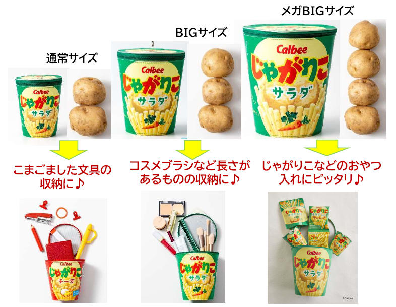 どれもかわいくてキリンがない！本物そっくり「じゃがりこ」ポーチ7/14