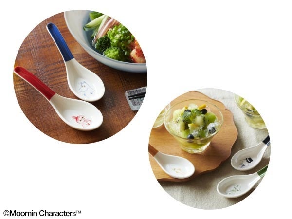 ムーミン 食卓を彩るレンゲ5点セット／ 『素敵なあの人』2022年10月号付録
