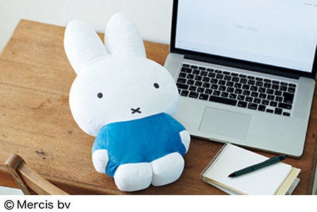 抱きしめたくなるミッフィーふんわりクッション／『リンネル』2022年9月号宝島チャンネル限定号（2）付録