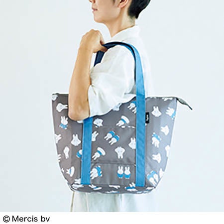 おばけミッフィー 保冷ビッグトート／『リンネル』2022年9月号宝島チャンネル限定号（1）付録