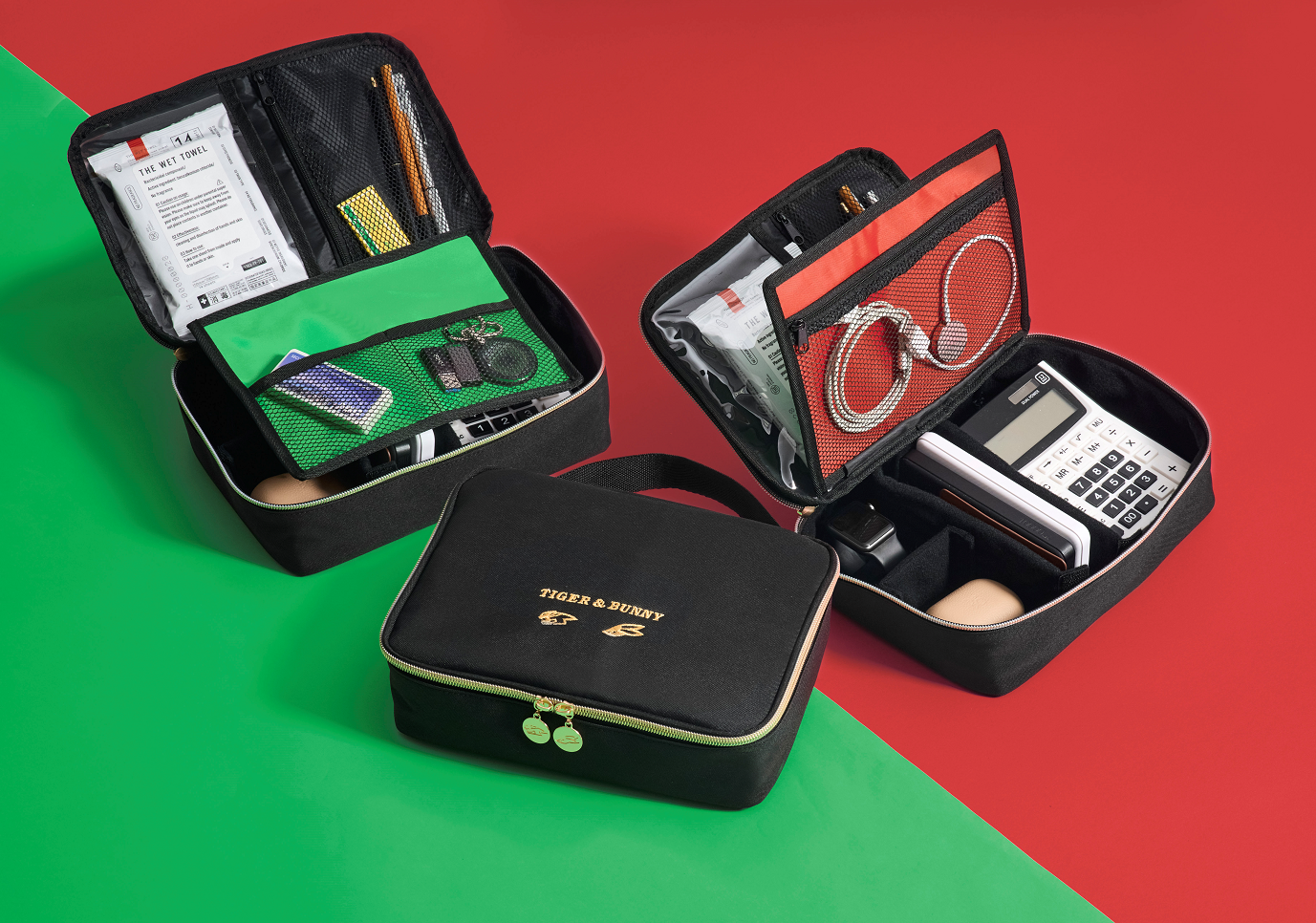 大人気アニメ『TIGER & BUNNY 2』の整理上手ポーチ付きブックが