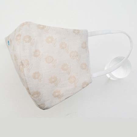 kippis×DR.C 医薬 医師とタオル職人が考えたCOOLガーゼマスクBOOK ＜ピックイネン ベージュ＞小さめサイズ