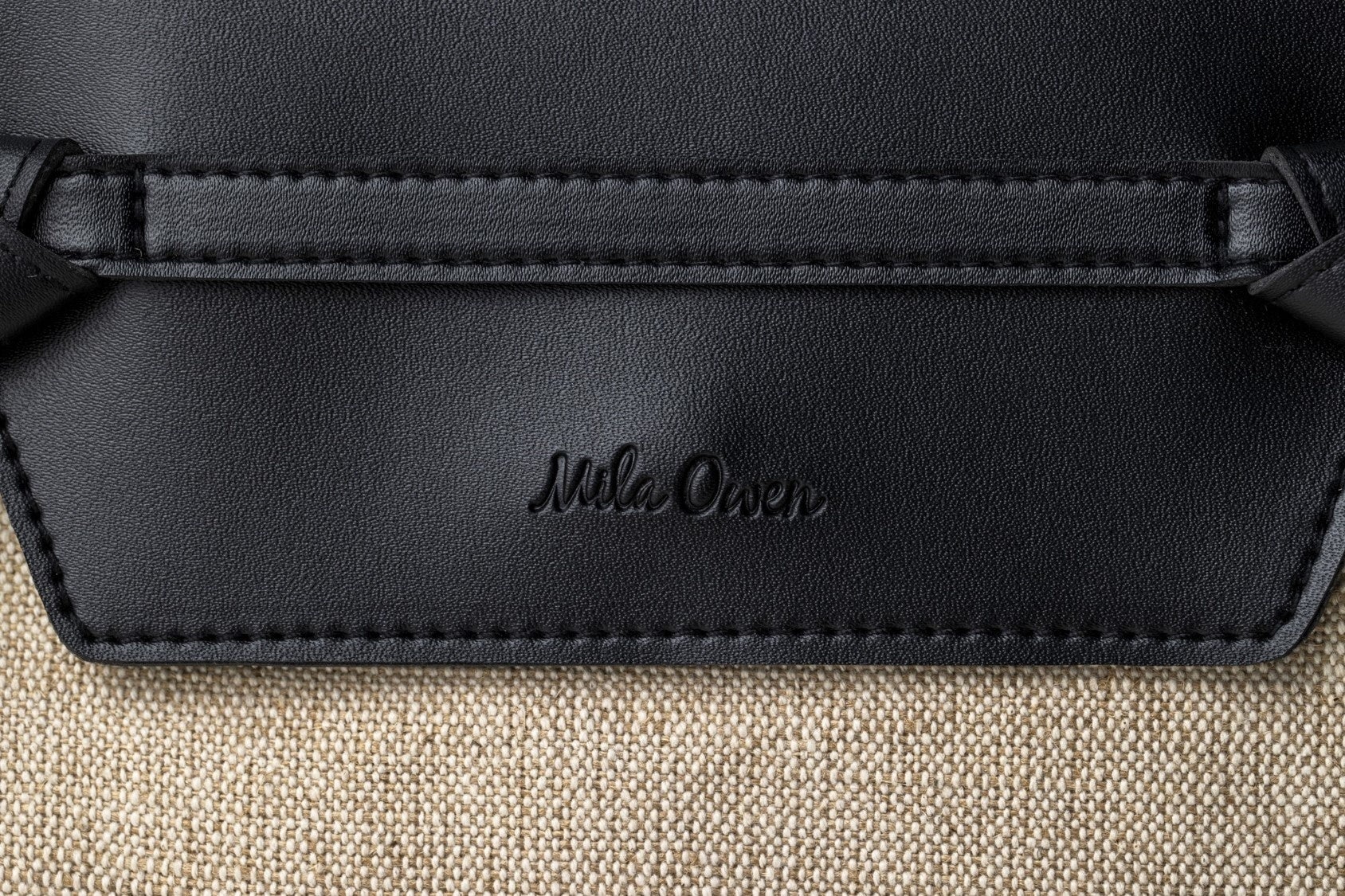 【極美品】ミラオーウェン Mila Owen リブニット キーネックレイヤード ワンピース ミラオーウェン