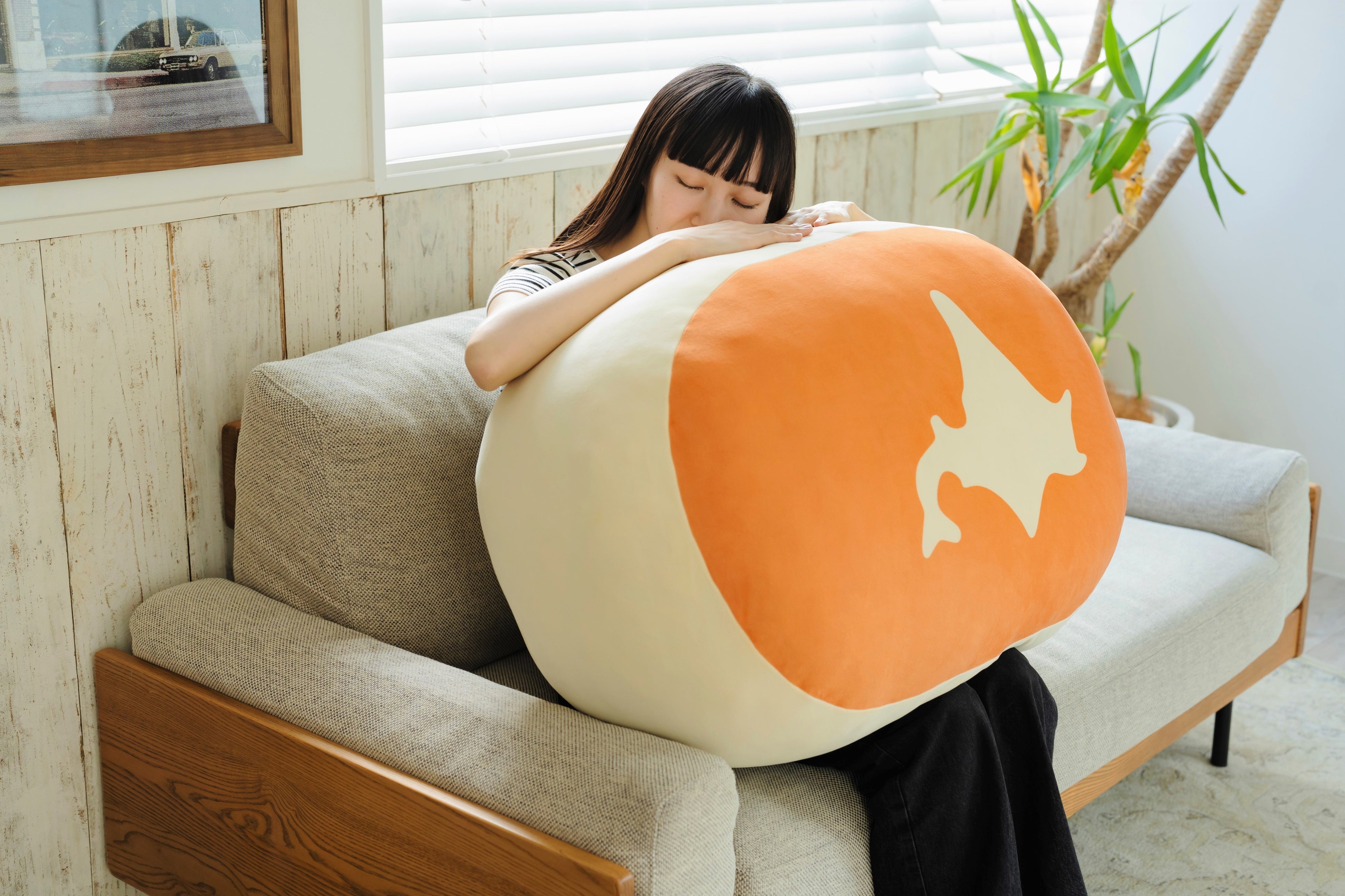 【２個セット】チーズ蒸しケーキ　ぬいぐるみクッション 71g70aqtxWL._UF350,350_QL50_.jpg