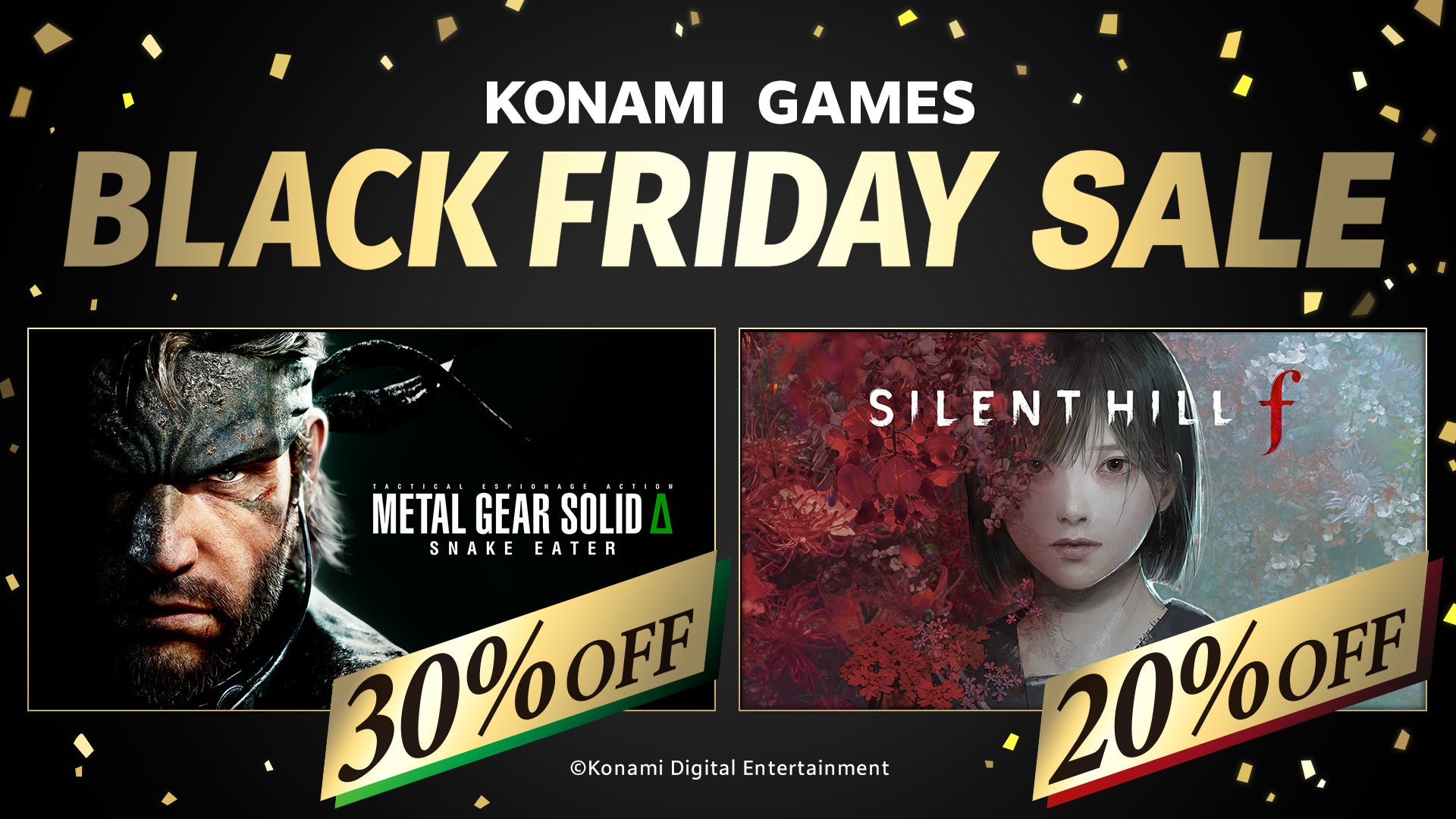 コナミ Black Fridayセール！サイレントヒルf等最大70%OFF