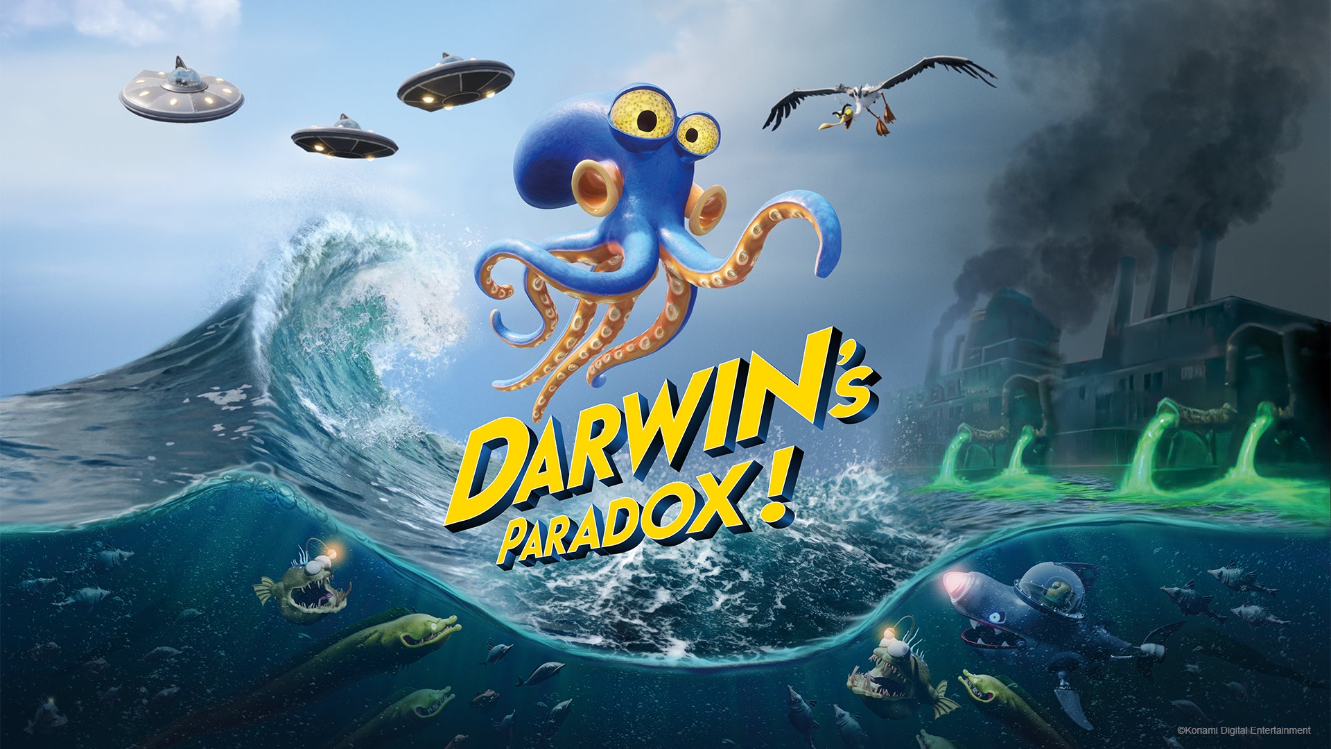タコが人類を救う!? 異色作『Darwin’s Paradox!』本日発売 タコが人類を救う!? 異色作『Darwin’s Paradox!』本日発売