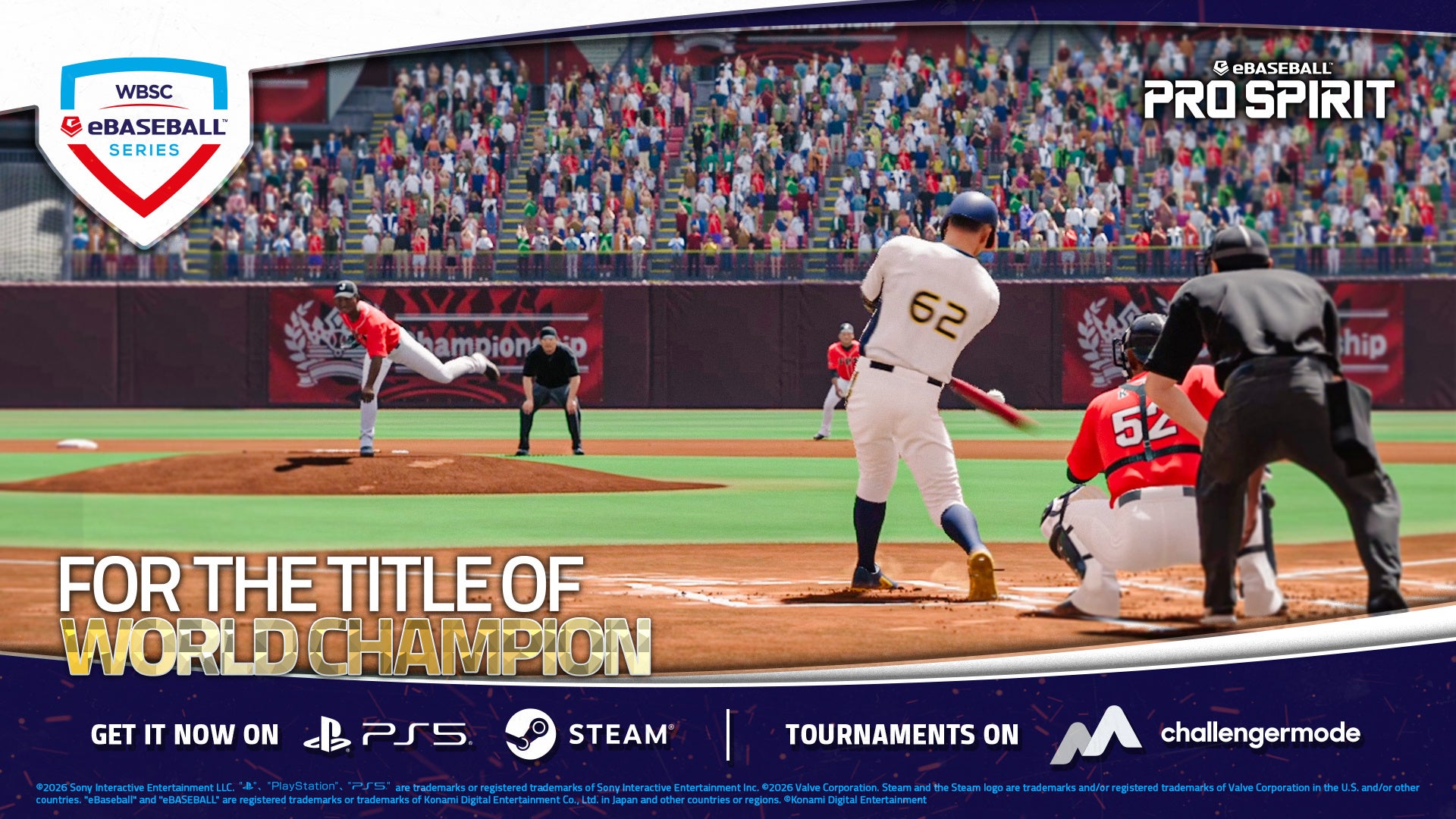 野球eスポーツ世界大会刷新！『eBaseball™: PRO SPIRIT』で新時代へ