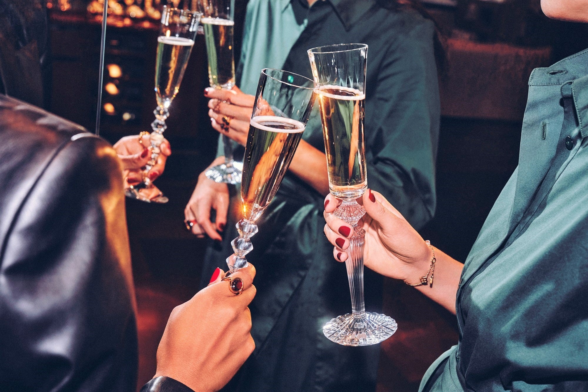 シャンパーニュの日は、毎年10月の第４金曜日♪（写真提供：バカラ）