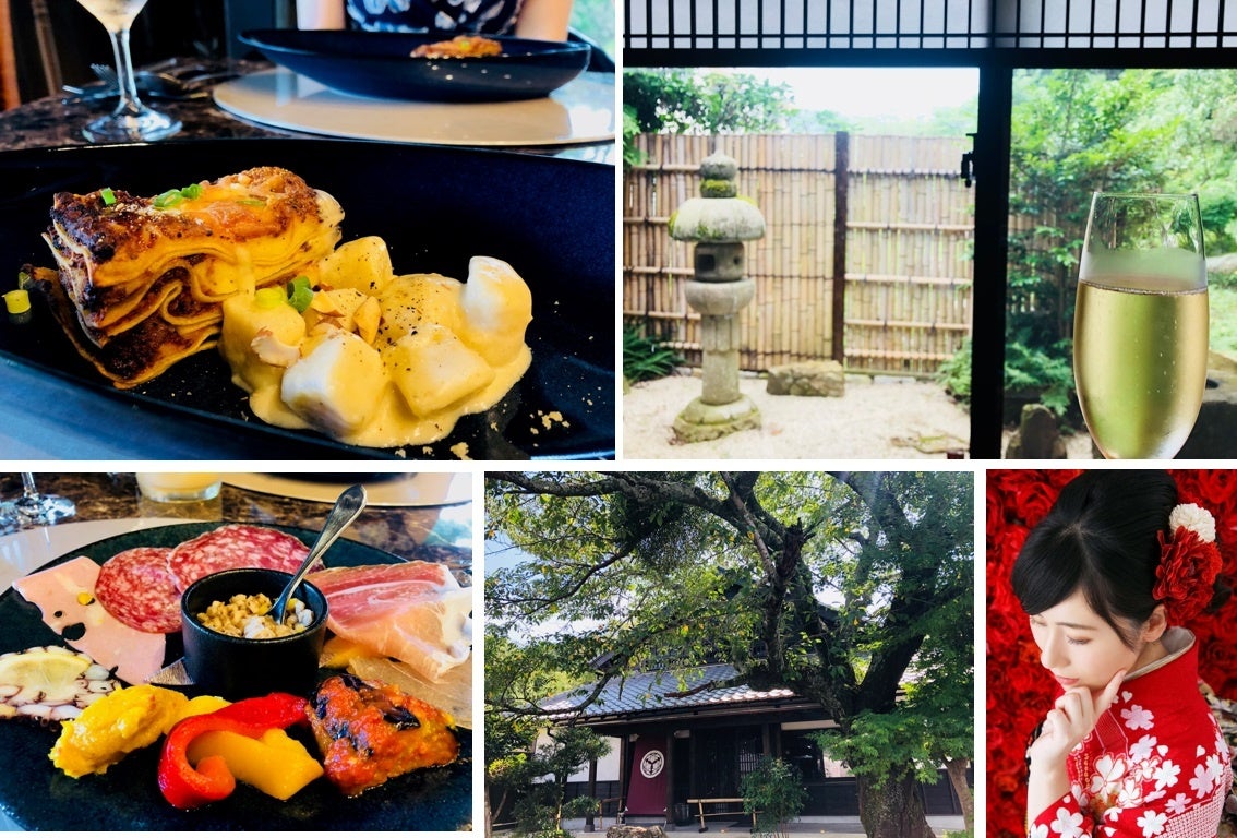 ご近所のおすすめ店ご紹介も♪（写真は旧代官屋敷を改装したリストランテ「ユギーノ・ユーゴ」さま）