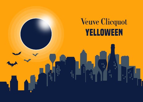 東急歌舞伎町タワーがハロウィーンイベントを開催!今年はヴーヴ・クリコ イエローラベルとコラボ「Veuve Clicquot Yelloween in TOKYU KABUKICHO TOWER 」