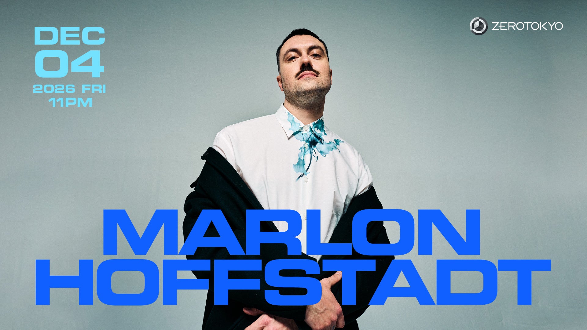トランス、レイヴ、ポップミュージックを融合する唯一無二のサウンドで世界を熱狂させるMarlon Hoffstadtが待望の来日！