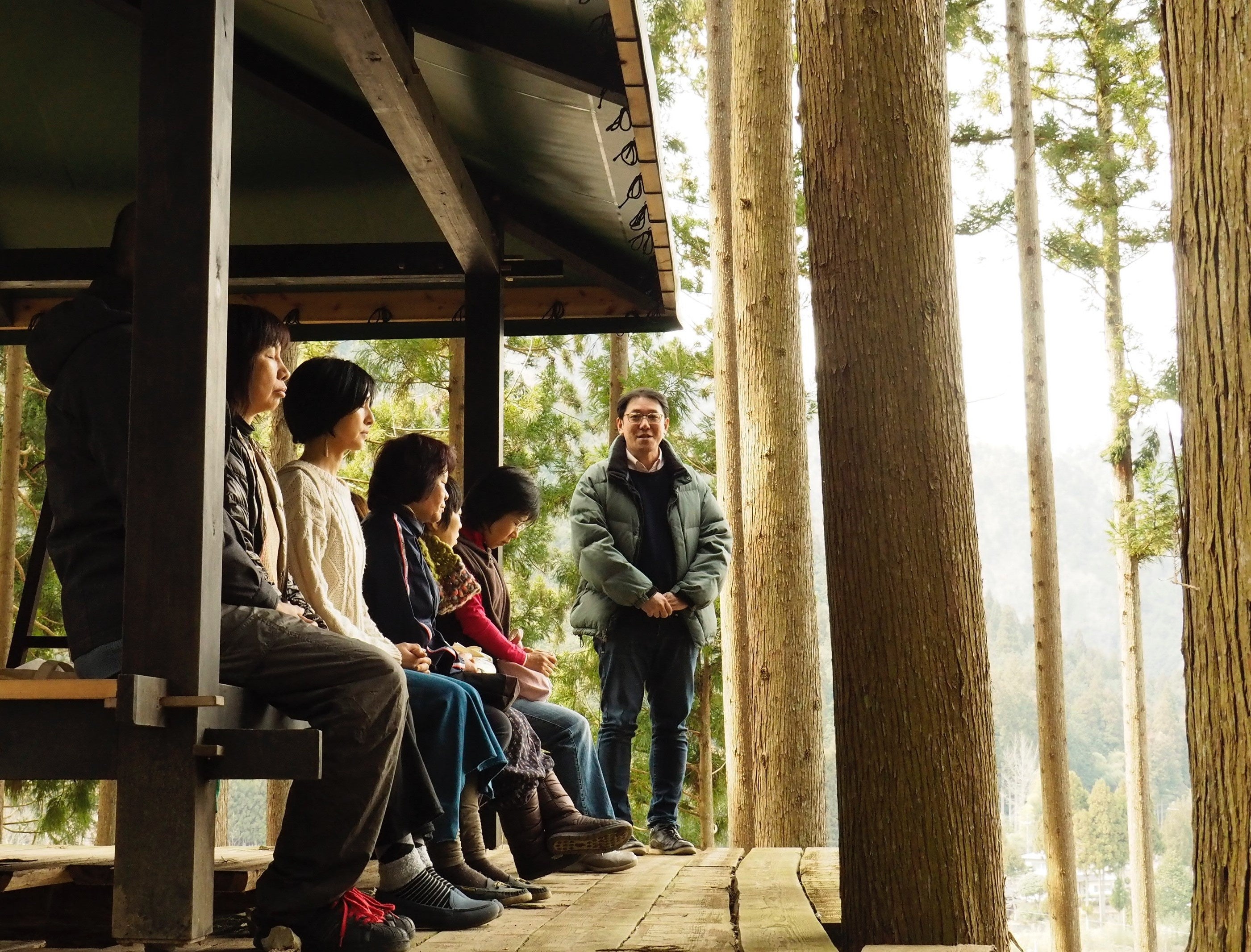 京都府南丹市（MIYAMA森の湯治場）