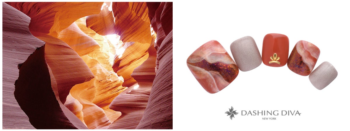 波打つような地形が印象的なウェーブ模様をイメージ