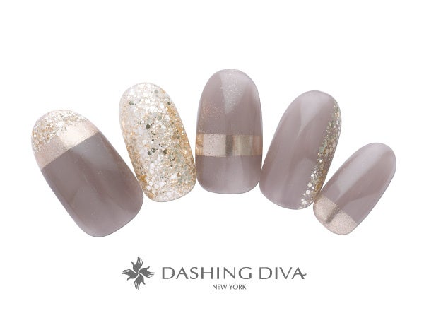 シアーカラー×ミラーでクールに大人カッコいい秋色デザイン