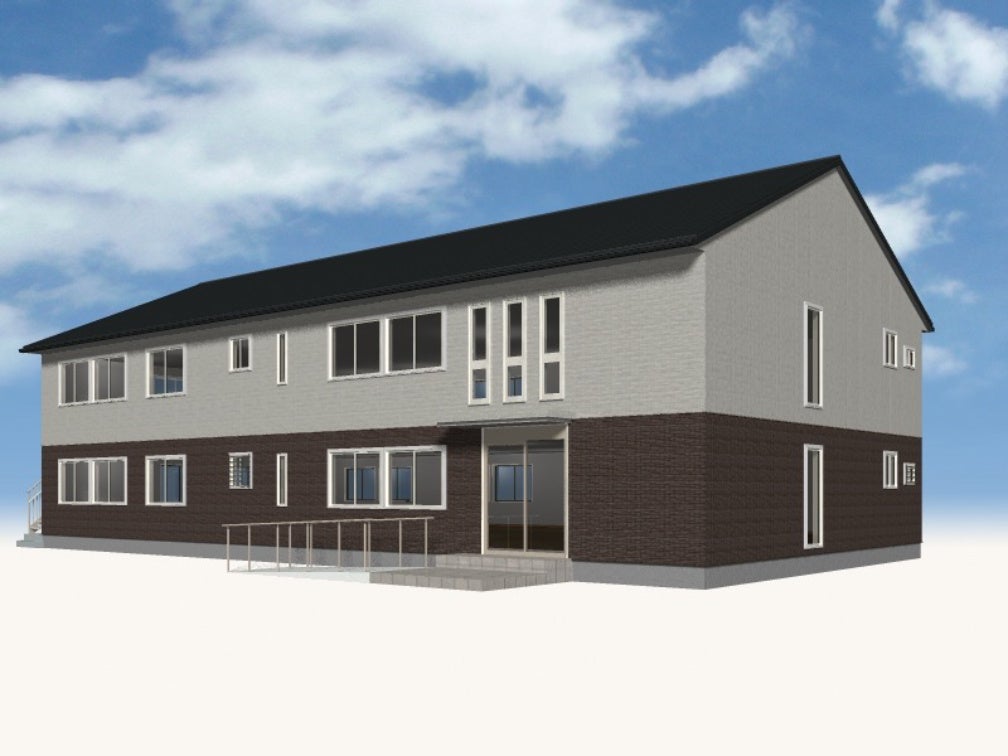 ヒューマンライフケア三橋グループホーム（外観／完成予想図）