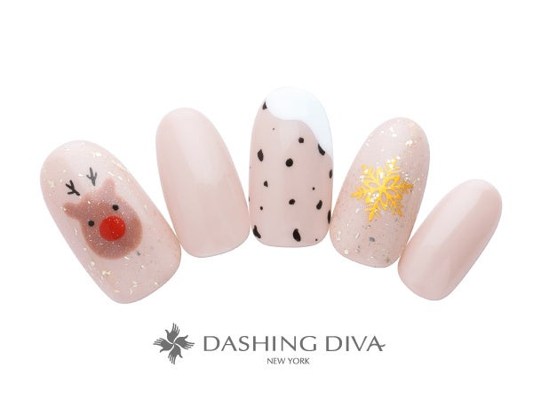 ぷっくりお鼻のキュートなトナカイとクリスマスを過ごして