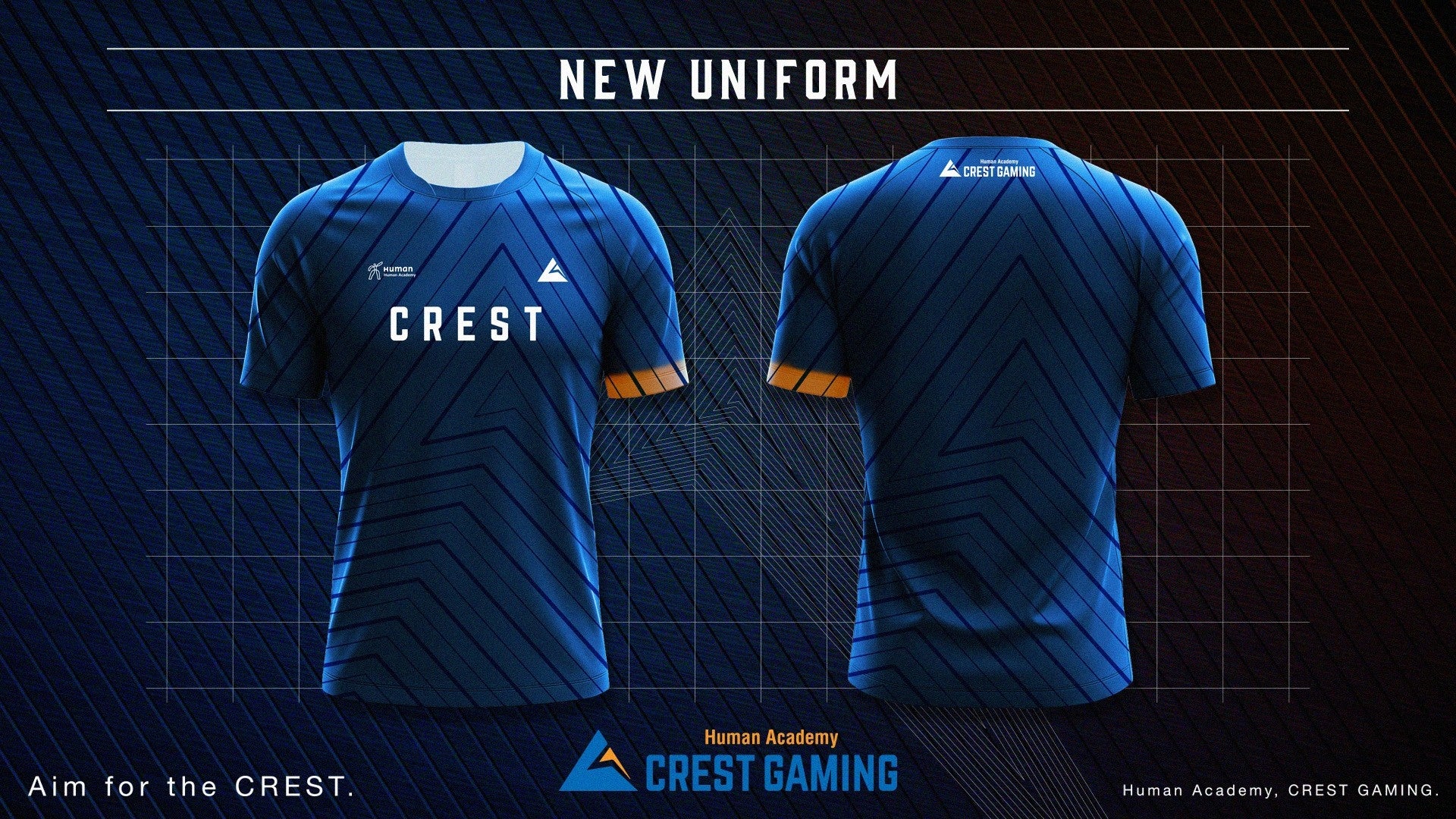 クレストゲーミング、原点回帰の新ユニフォーム！eスポーツ新章へ