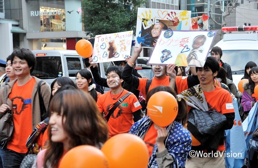 「何かしたいと思っていてもなかなか行動できていなかった。今日、一歩踏み出せた！」2011年に開催したイベント参加者の声