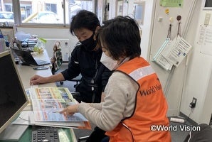 避難所となっている七尾市立山王小学校校長の長谷部学さまに児童の皆さんの状況、学校再開への課題についてうかがいました